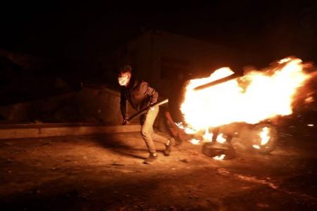 مواجهات وإصابات في الضفة تضامنا مع الاقصى والقدس